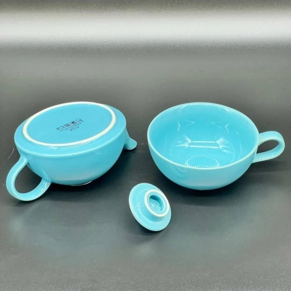 NWOT Blue Tea for one cup new in open box